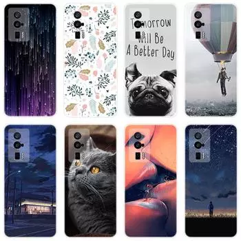 Для Xiaomi Poco F5 F 5 Pro Чехол Мягкая силиконовая задняя крышка Мультяшный чехол для телефона Модный For Xiaomi Poco F5