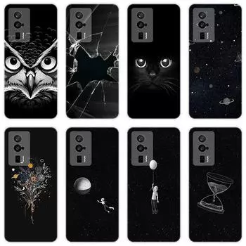 Для Xiaomi Poco F5 F 5 Pro Чехол Мягкая силиконовая задняя крышка Чехол для телефона с рисунком из мультфильма Креатив For Xiaomi Poco F5