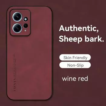 Для Xiaomi POCO F6 Pro 5G чехол роскошный кожаный матовый чехол для задней панели POCO X6 M6 Pro 4G 5G F5 X5 Pro C65 PC противоударный бампер Funda POCO M5S чёрный