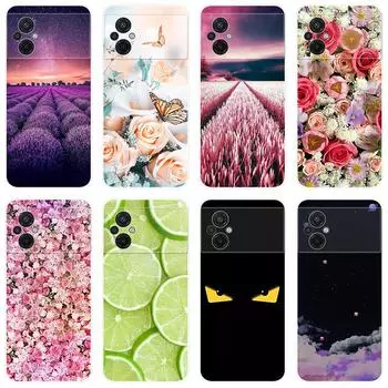 Для Xiaomi Poco M5 M 5 PocoM5 Чехол Мягкая силиконовая задняя крышка Чехол для телефона с рисунком Звездное небо For Xiaomi Poco M5