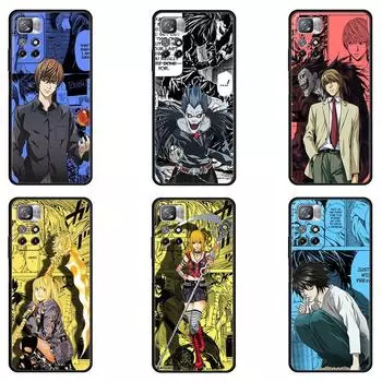 для Xiaomi poco x3 pro x3nfc pocox3pro Чехол mi 12 12pro 12x 11 lite 11t Funda 11ultra 9t 10t m3 m4 Чехол Gods of Death Note Mi 9T