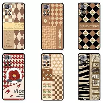 для Xiaomi poco x3 pro x3nfc pocox3pro Чехол mi 12 12pro 12x 11 lite 11t Funda 11ultra 9t 10t Coque Роскошный Красивый Дизайн Узор Mi 9T