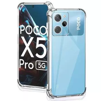 Для Xiaomi Poco X5 Pro Чехол Силиконовый мягкий противоударный прозрачный чехол прозрачные чехлы для телефонов Для Xiomi Little POCOX5Pro Fundas Coque For POCO X5 Pro