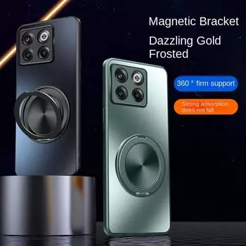 Для Xiaomi POCO X6 Pro Чехол Жесткий Матовый С Кольцом Подставка Магнитный Защитный Чехол Для Xiaomi POCO X6Pro Чехол Для Телефона For POCO X6 Pro чёрный