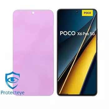 Для Xiaomi Poco X6 Pro Neo антисинее закаленное стекло Защитная пленка для экрана для POCO PocoX6 X6Pro защитная пленка для глаз Poco X6 Pro синий