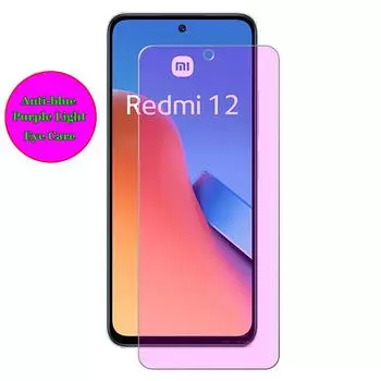 Для Xiaomi Redmi 12 12C анти-синий фиолетовый свет луч уход за глазами закаленное стекло 9H защитная пленка для экрана