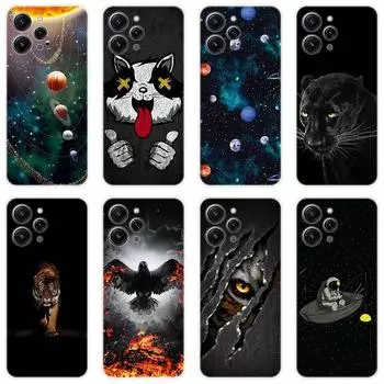 Для Xiaomi Redmi 12 Redmi12 4G Чехол Мягкая силиконовая задняя крышка Мультяшный чехол для телефона Инновация For Xiaomi Redmi 12 4G