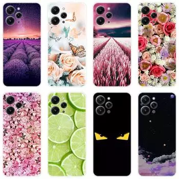 Для Xiaomi Redmi 12 Redmi12 4G чехол Мягкая силиконовая задняя крышка чехол для телефона с рисунком Звездное небо For Xiaomi Redmi 12 4G