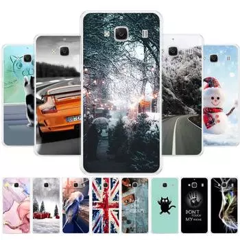 Для xiaomi Redmi 2 Redmi2 Крутой дизайн силиконовый чехол Чехол для xiaomi Hongmi Redmi 2 Hongmi2 Чехлы для телефонов зима снег рождество redmi 2