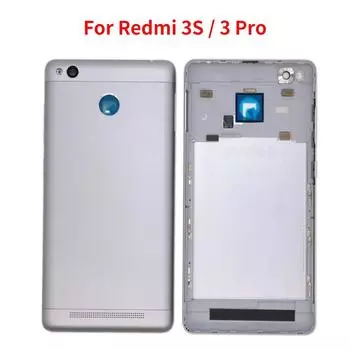 Для Xiaomi Redmi 3S задняя батарея Redmi 3 Pro металлический дверной корпус сзади с боковой панелью золотистый