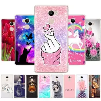 Для Xiaomi Redmi 4 pro чехол окрашенный силиконовый мягкий чехол из ТПУ на заднюю панель телефона для Redmi 4 prime чехол для redmi 4 защитный чехол-бампер Redmi 4 pro