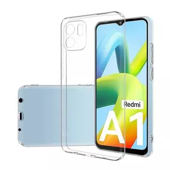 Для Xiaomi Redmi A1 / A1 Plus A1 + тонкий кристально чистый прозрачный мягкий чехол из ТПУ на заднюю панель Защитный чехол для камеры Redmi A1 чистый