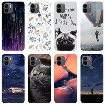 Для Xiaomi Redmi A1+ A 1+ A1 + чехол Мягкая силиконовая задняя крышка Мультяшный чехол для телефона Разнообразие For Xiaomi Redmi A1+