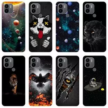 Для Xiaomi Redmi A1+ A 1+ A1 + чехол Мягкая силиконовая задняя крышка Чехол для телефона с рисунком из мультфильма Инновационный чехол For Xiaomi Redmi A1+