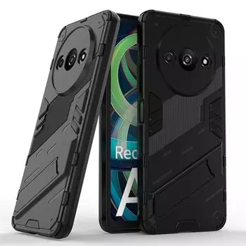 Для Xiaomi Redmi A3 A 3 Чехол Противоударный Жесткий Бронированный Чехол Для Телефона Задняя Крышка For Xiaomi Redmi A3 красный