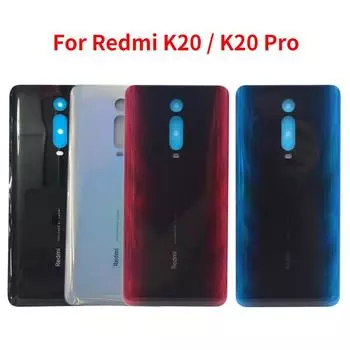 Для Xiaomi Redmi K20Задняя стеклянная дверца батарейного отсека Замена корпуса для Redmi K20 Pro красный