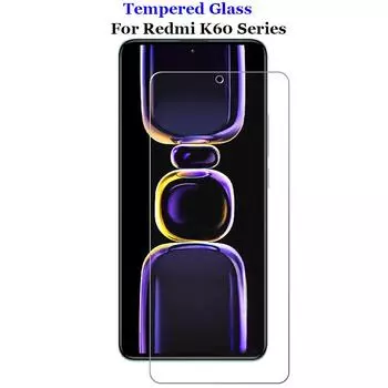 Для Xiaomi Redmi K70 K60 K60E Ultra Pro прозрачное закаленное стекло 9H 2.5D защитная пленка для экрана взрывозащищенная защитная пленка закаленная защита 1 Pcs (K60/K60 Pro) чистый