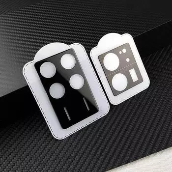 Для Xiaomi Redmi K70 K70e K50 K60 Pro Ultra Camera черное покрытие шелкография объектив 9H закаленное стекло защитная пленка защита 1 Pcs (K60/K60 Pro) чёрный