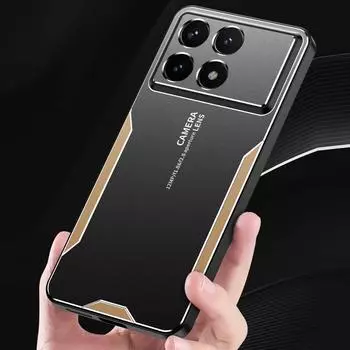 Для Xiaomi Redmi K70 Pro Чехол Металлический Алюминиевый Защитный Чехол для Линзы Мороз Для Xiaomi Redmi K70 K70E Предотвращает Отпечатки Пальцев For Redmi K70 Pro синий