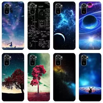 Для Xiaomi Redmi Note 10S Note10S чехол Мягкая силиконовая задняя крышка чехол для телефона с рисунком Звездное небо For Xiaomi Redmi Note 10S
