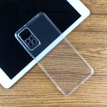 Для Xiaomi Redmi Note 11 11S 11E Note11 Pro Plus 5G тонкий кристально чистый прозрачный мягкий TPU чехол для задней панели защитная крышка для камеры Redmi Note 11 (6.43 ) чистый