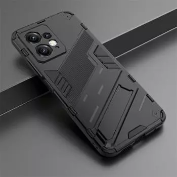 Для Xiaomi Redmi Note 12 4G чехол Броня противоударный чехол для телефона с подставкой для Xiomi Redmi Note12 4g автомобильный магнитный держатель задняя крышка Redmi Note 12 4G GL красный