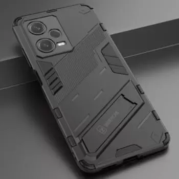 Для Xiaomi Redmi Note 12 5G чехол противоударный магнитный держатель Бронированный чехол для телефона Redmi Note 12 Pro + Plus Note12 Pro задняя крышка For Redmi Note 12 5G оранжевый