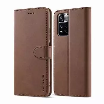 Для Xiaomi Redmi Note 13 11 12 10 9 8 TSE 8T 10T 11S 11E 10S 9S 12S Pro Max Plus 5G 4G чехол-бумажник с откидной крышкой Redmi Note13(4G) чёрный