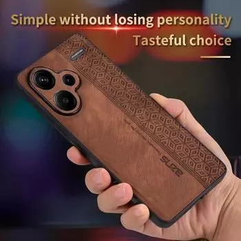 Для Xiaomi Redmi Note 13 Pro Plus задняя крышка Skin Feel противоударный кожаный чехол мягкий чехол для Redmi Note 13 Pro Plus For Note 13 Pro Plus синий