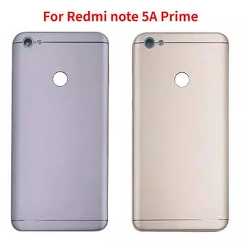 Для Xiaomi redmi Note 5A Prime задняя задняя крышка батарейного отсека Замена корпуса с боковой стороной золотистый