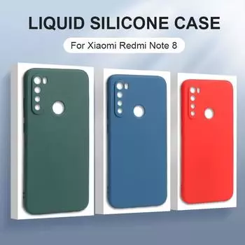 Для Xiaomi Redmi Note 8 8T чехол силиконовый TPU чехол милый мягкий силиконовый чехол для задней крышки телефона для Redmi Note 8 Pro чехлы для телефонов For Redmi Note 8 розовый