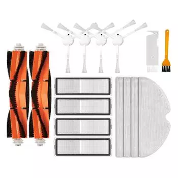 Для Xiaomi Robot Vacuum Mop 2C / XMSTJQR2C Robot Vacuums Roller Side Brush Hepa Filter Mop Rag Запасные части