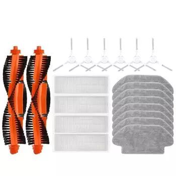 Для Xiaomi Robot Vacuum S10 S12 T12 B106GL/Mop 2S XMSTJQR2S/3C B106CN Запчасти Аксессуары