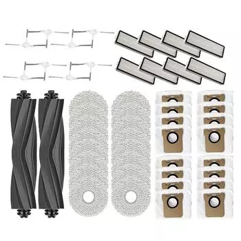 Для Xiaomi Robot Vacuum X10+ Аксессуары Основная Боковая Щетка Фильтр Hepa Швабра Пылесборник