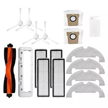 Для Xiaomi Robot Vacuum X10 робот-пылесос запчасти замена основная боковая щетка фильтр Hepa ткань швабра пылесборники