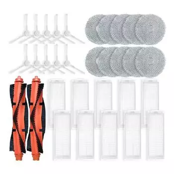 Для Xiaomi Robot Vacuum X20 C101 C101JZ запасные части аксессуары основная боковая щетка фильтр Hepa ткань для швабры