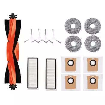 Для Xiaomi Robot Vacuum X20 + / X20 Plus пылесборник швабры аксессуары основная боковая щетка фильтр Hepa запасные части CHINA