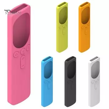 Для Xiaomi TV Box пылезащитный силиконовый защитный чехол для пульта дистанционного управления розовый