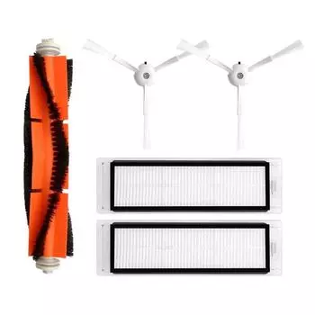 Для Xiaomi Xiaowa Lite C10 / C102-00 робот-пылесос роликовая боковая щетка Hepa фильтр сменная часть аксессуары