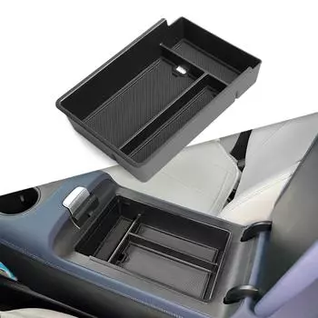 Для Xpeng G6 Car Center Console Lot Armrest Storage Box Organizer Interior Accessories Stowing Tidying Black Car Accessories