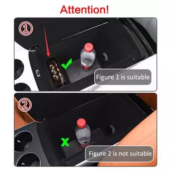 для Xpeng G9 Центральный подлокотник Ящик для хранения Центральная консоль Лоток Органайзер Аксессуары Tidying Черный