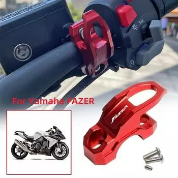Для Yamaha FZ1 FAZER FZ6 FZ6R FZ8 FAZER FZ750 мотоцикл CNC тормозной главный цилиндр кронштейн сумка багажный зажим держатель крючок для шлема оранжевый