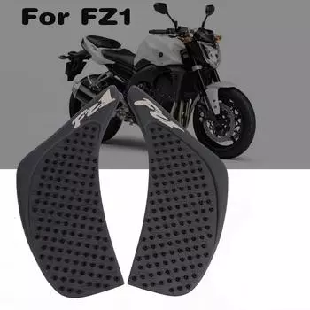 Для Yamaha FZ1 FZ-1N FZ1N FZ1S FZ 1 2006-2016 мотоциклетная накладка на бак резиновая наклейка боковая накладка на колено для газа протектор тяги чёрный