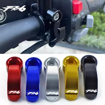 Для Yamaha FZ6 FZ-6 ZF6N FZ6R FAZER All Year Universal CNC Motorcycle Accessories Крючок для шлема Багажная сумка Крючок Держатель Вешалка чёрный