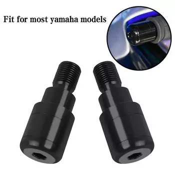 Для YAMAHA MT07 Tracer MT09 MT10 MT 07 125 FZ 09 10 FZ1 FZ6/N/S XJ6 XSR 700 900 TDM 850 TMAX 500 530 Ручка руля Концы руля Крышка чёрный