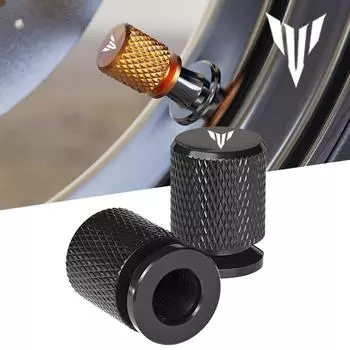 Для YAMAHA MT09 MT07 MT10 MT03 MT 09 07 03 10 MT-07 MT-09 MT-10 SP TRACER 2025 2025 2025 Аксессуары для мотоциклов Колпачки вентилей шин красный