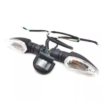 Для YAMAHA MT-01 MT-03 MT-07 MT-09/10 MT-25 Указатель поворота + Задний фонарь Фонарь подсветки номерного знака