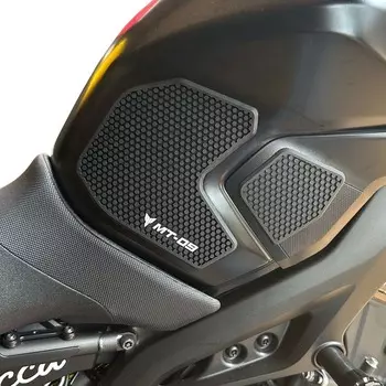 Для YAMAHA MT-09 MT 09 FZ09 FZ 09 2013-Тяговая накладка на бак мотоцикла, боковая газовая наколенница, защитная наклейка MT-09