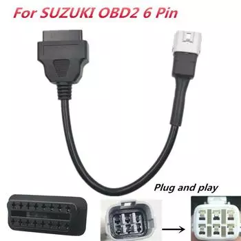 Для Yamaha OBD2 4-контактный диагностический адаптерный кабель для мотоцикла, велосипеда, квадроцикла.