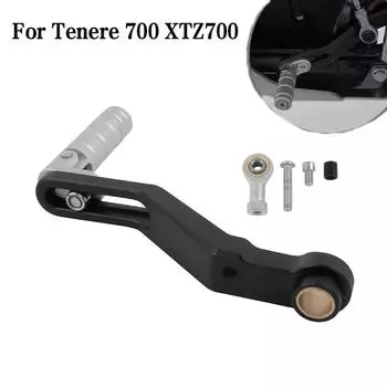 Для Yamaha TENERE700 TENERE 700 XTZ700 2019-2025 мотоцикл регулируемый выдвижной складной рычаг переключения передач педаль переключения передач чёрный
